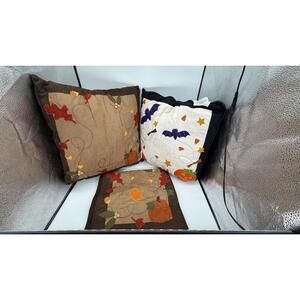 Fall Halloween Pillows & Table Runner Set Kohl’s Harvest